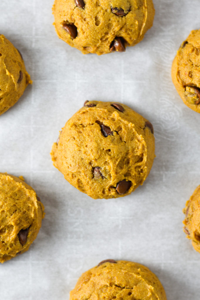 Pumpkin Chocolate Chip Cookies