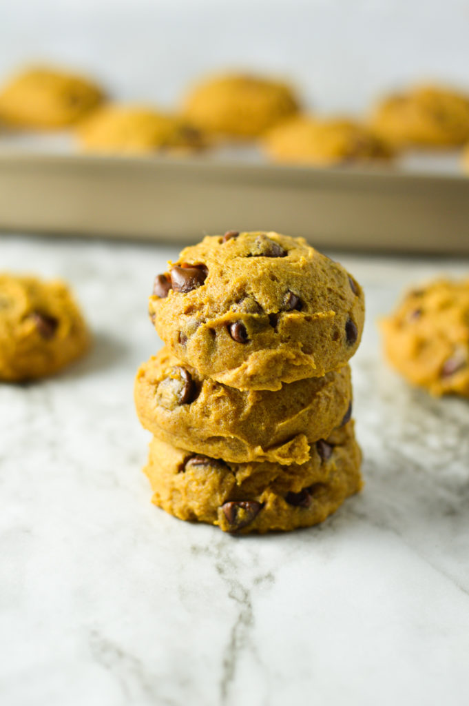 Pumpkin Chocolate Chip Cookies