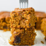 Raisin and Coconut Pumpkin Snack Cake