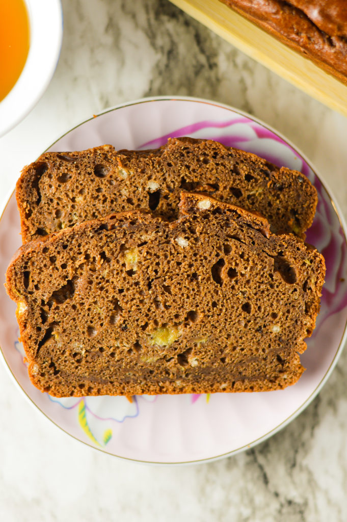 Vegan Chocolate Banana Bread