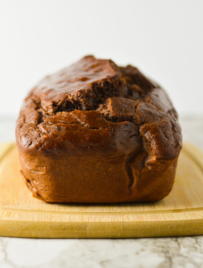 Vegan Chocolate Banana Bread