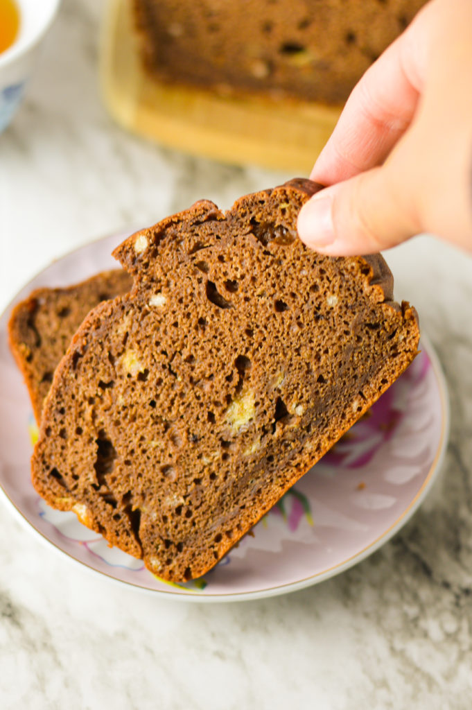 Vegan Chocolate Banana Bread