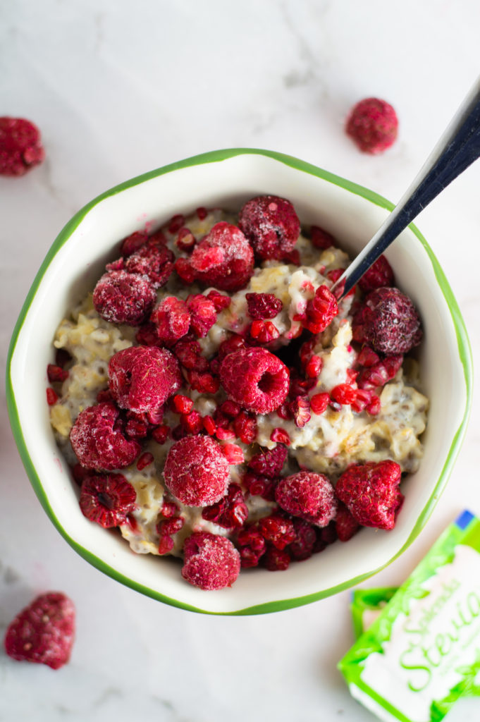 Lemon Raspberry Oatmeal