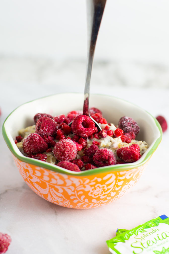 Lemon Raspberry Oatmeal