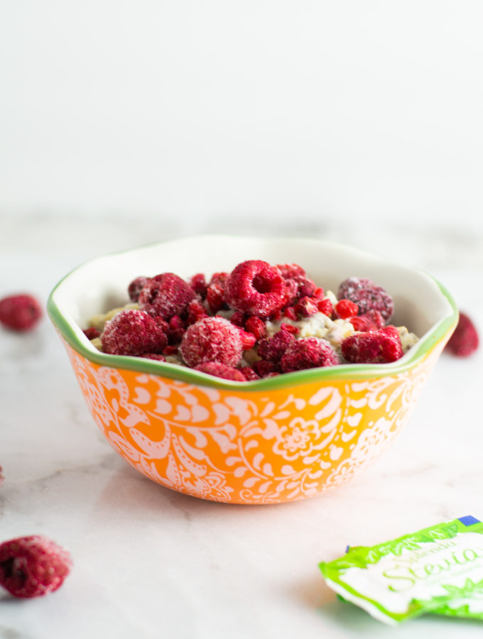 Lemon Raspberry Oatmeal