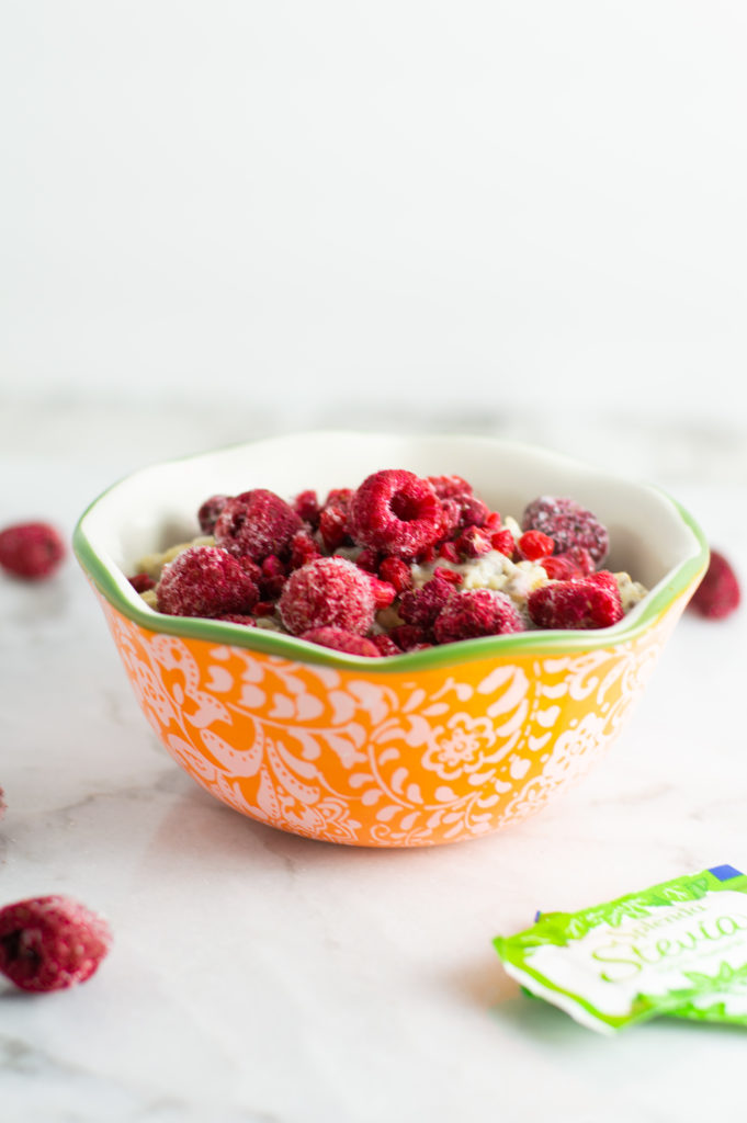 Lemon Raspberry Oatmeal