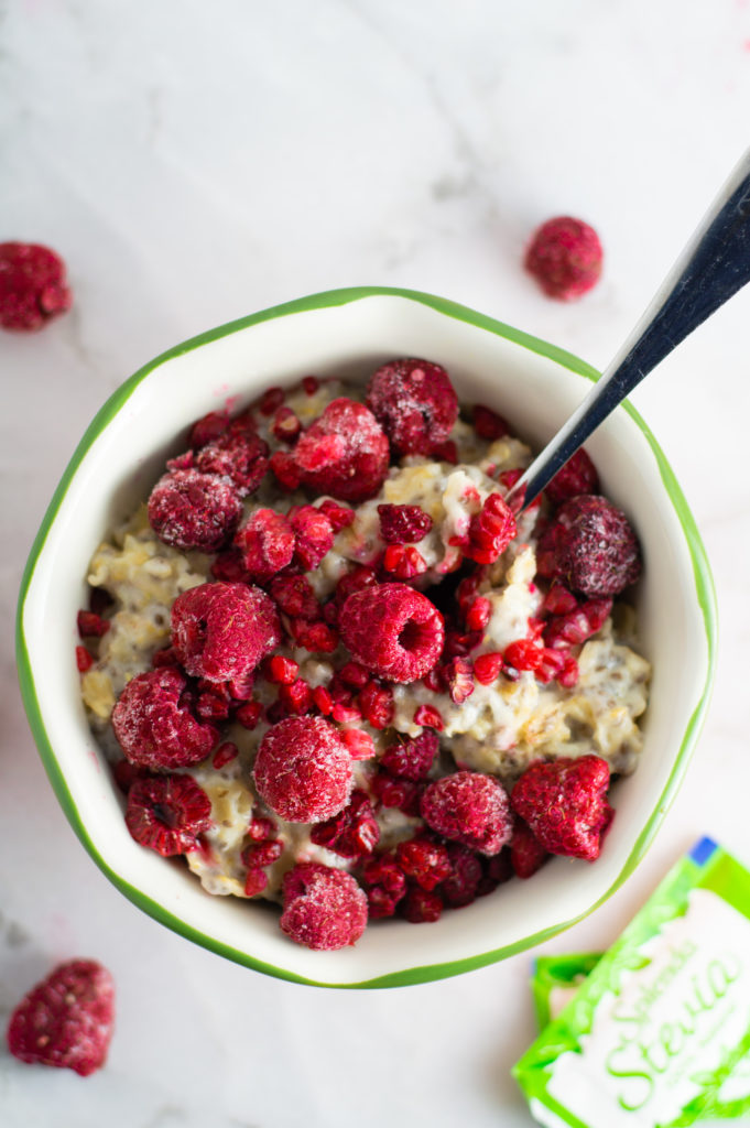 Lemon Raspberry Oatmeal