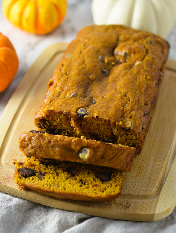 Pumpkin Chocolate Chip Loaf