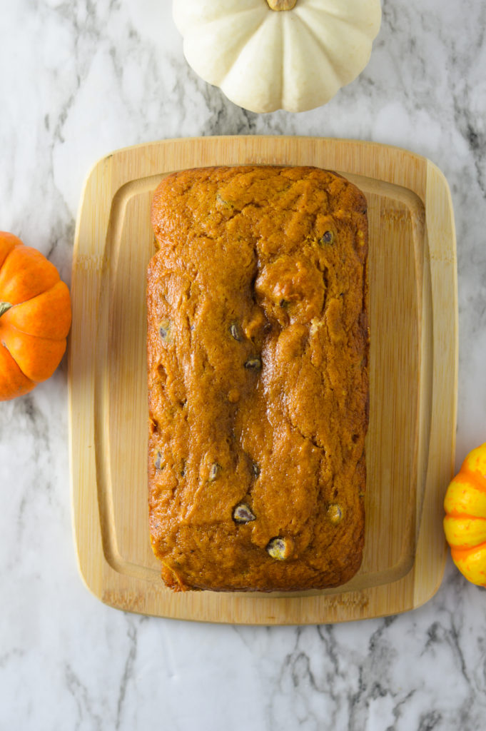 Pumpkin Chocolate Chip Loaf