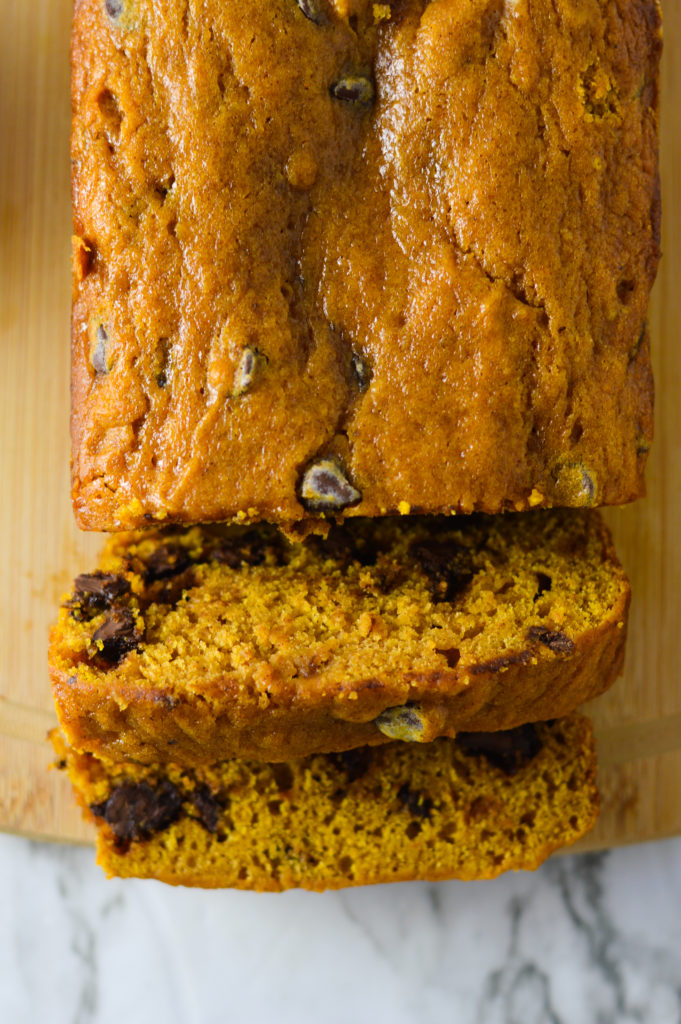 Pumpkin Chocolate Chip Loaf