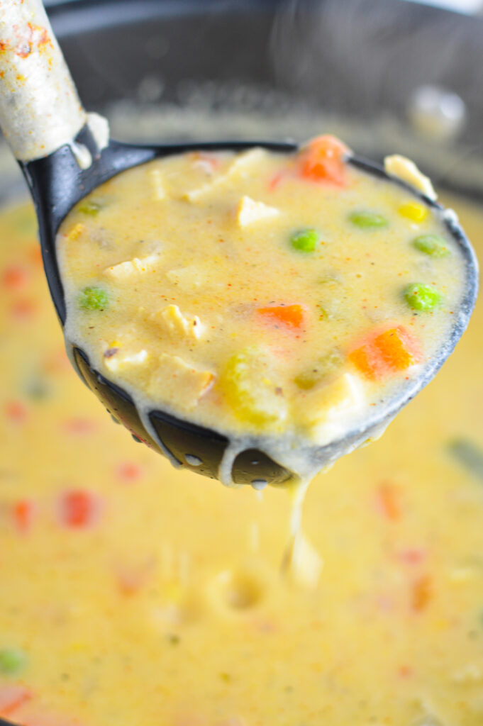 Leftover Chicken Corn Chowder