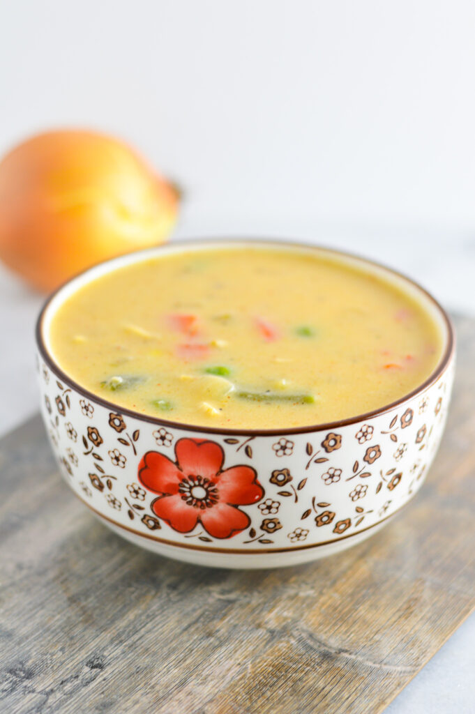 Leftover Chicken Corn Chowder