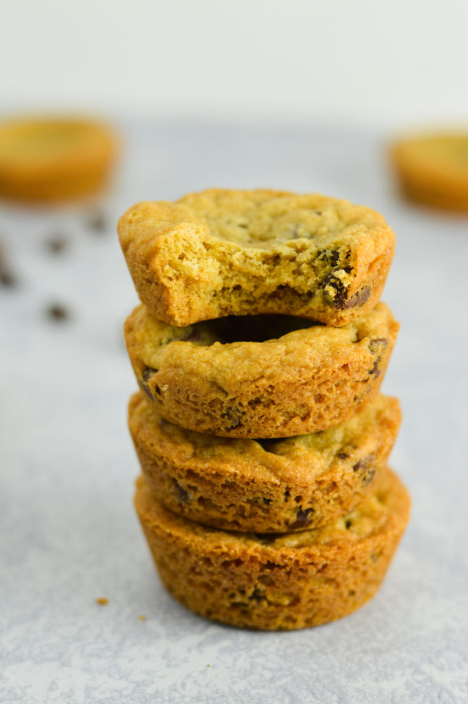 Chocolate Chip Cookie Cups