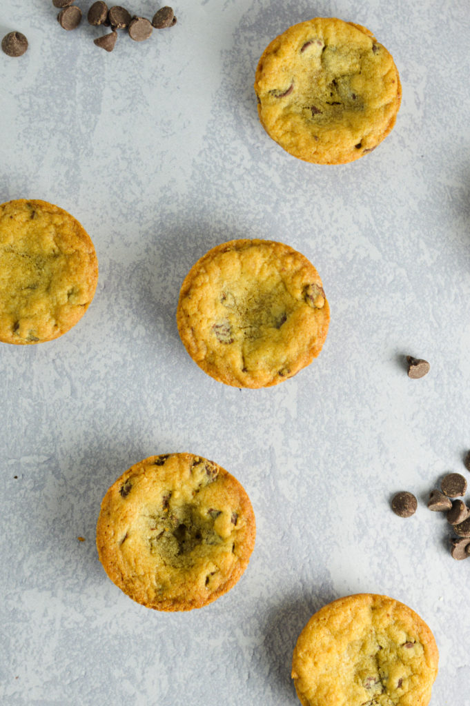 Chocolate Chip Cookie Cups