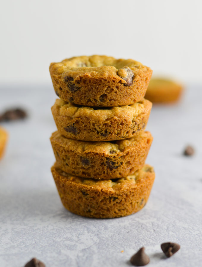 Chocolate Chip Cookie Cups