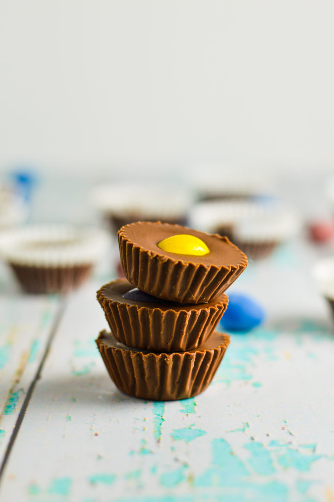 Mini Egg Nutella Cups