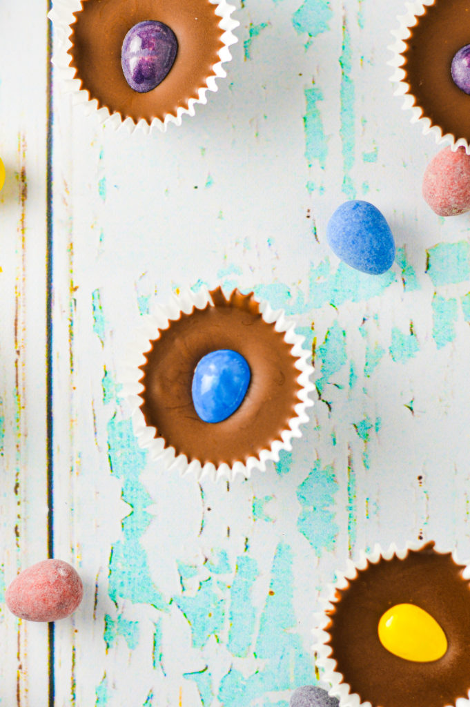 Mini Egg Nutella Cups