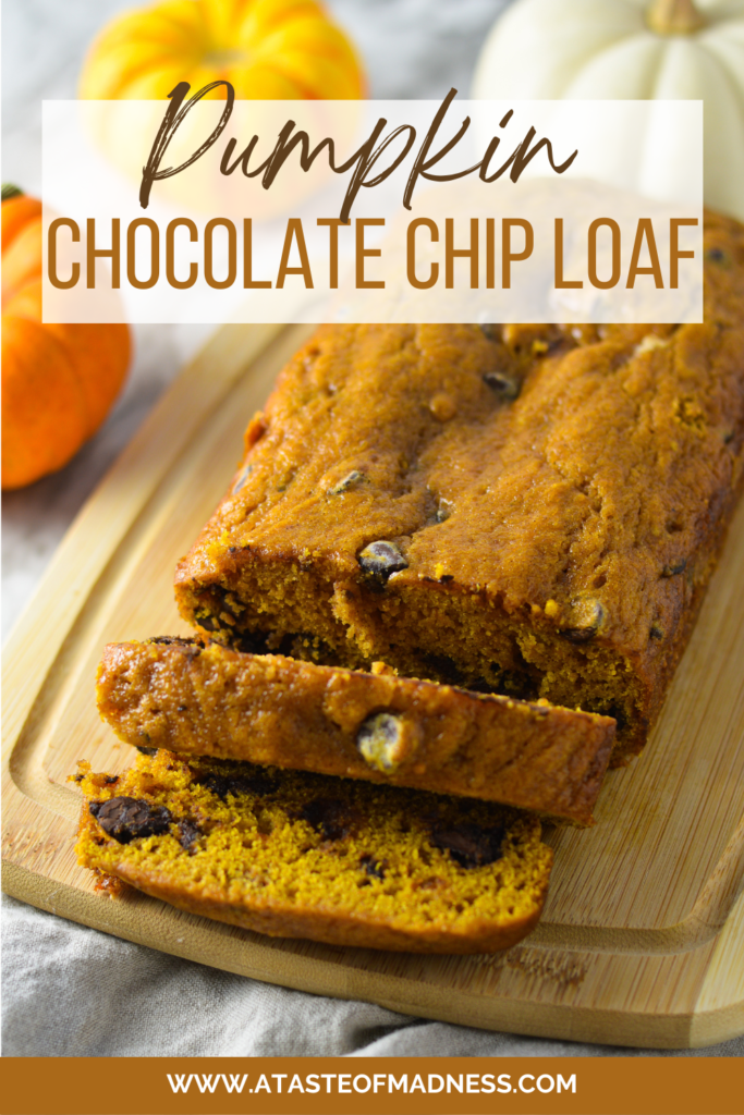 Pumpkin Chocolate Chip Loaf