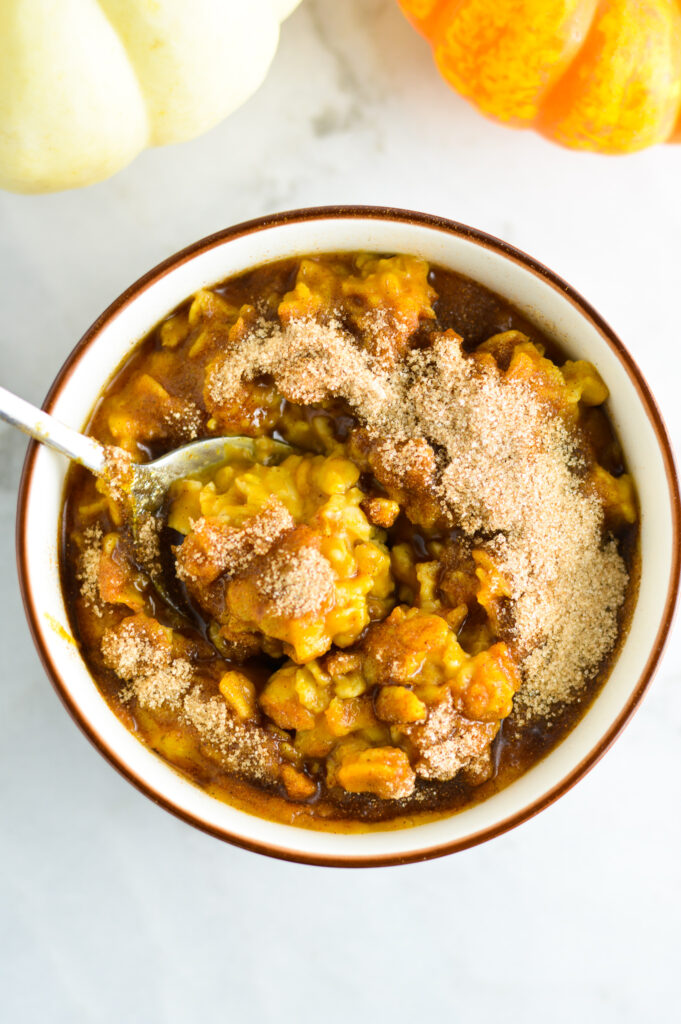 Pumpkin Snickerdoodle Oatmeal