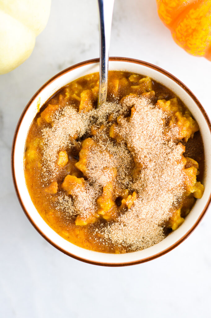 Pumpkin Snickerdoodle Oatmeal