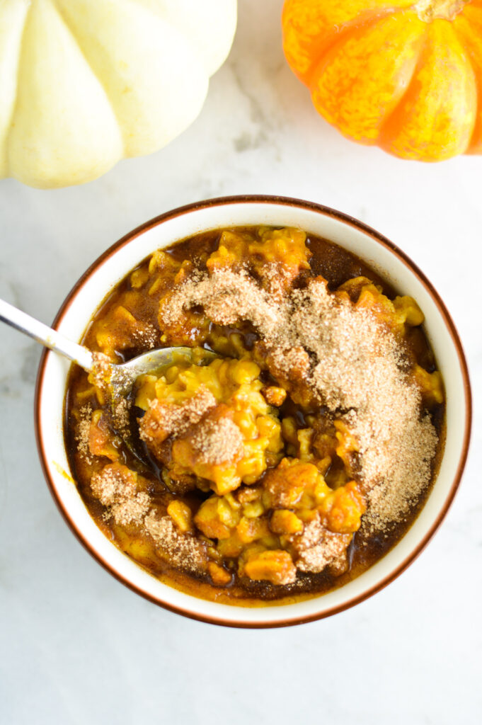 Pumpkin Snickerdoodle Oatmeal