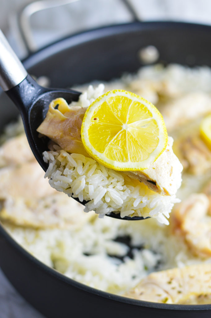 Rosemary Lemon Chicken and Rice