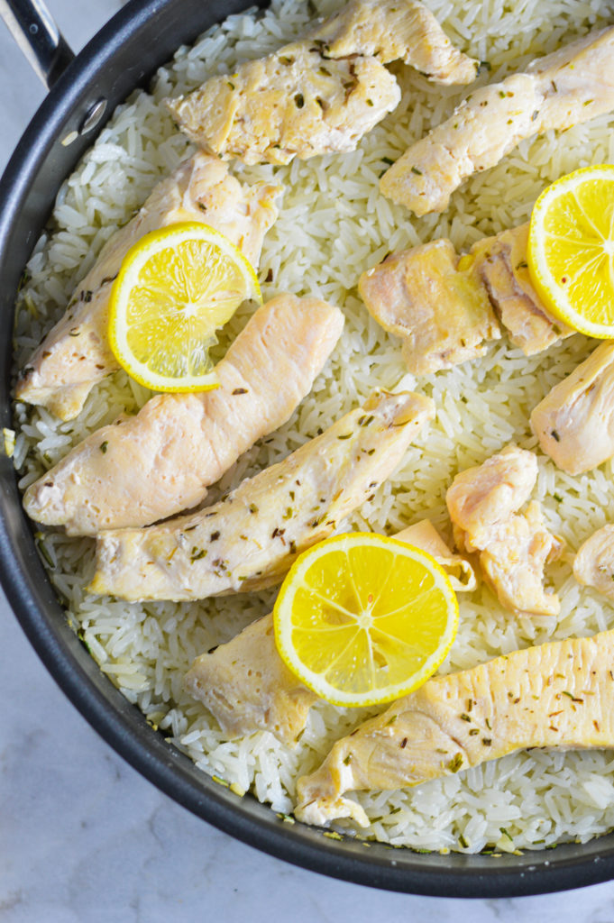 Rosemary Lemon Chicken and Rice