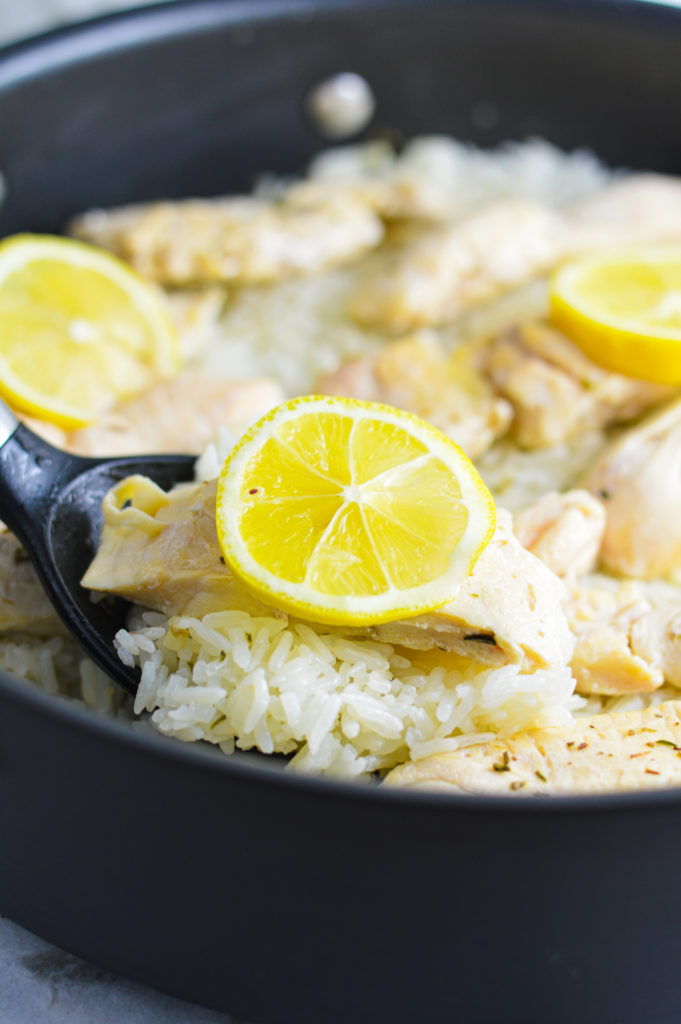 Rosemary Lemon Chicken and Rice