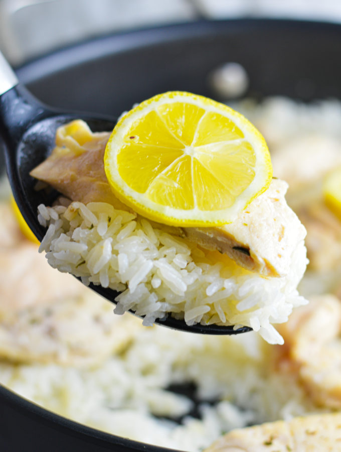 Rosemary Lemon Chicken and Rice