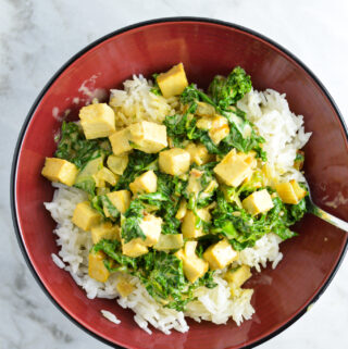 Tofu Thai Green Curry