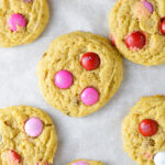 Valentine's Day M&M Cookies