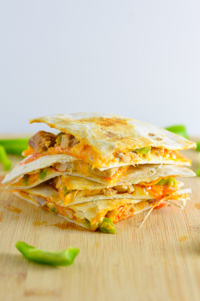 Buffalo Chicken Quesadillas