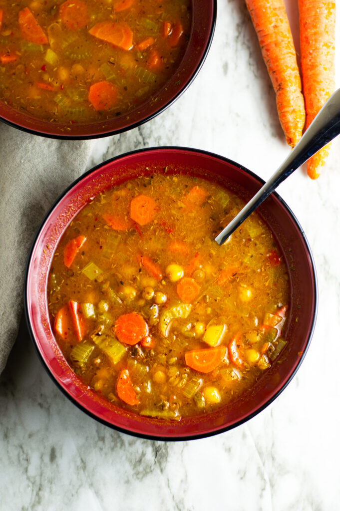 Chickpea and Lentil Soup