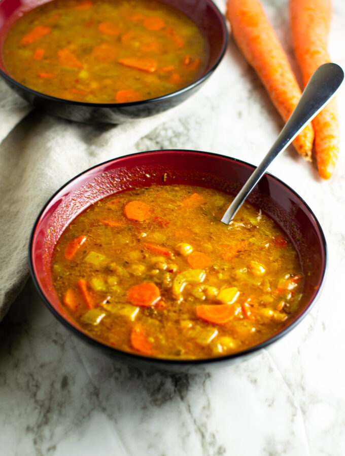 Chickpea and Lentil Soup