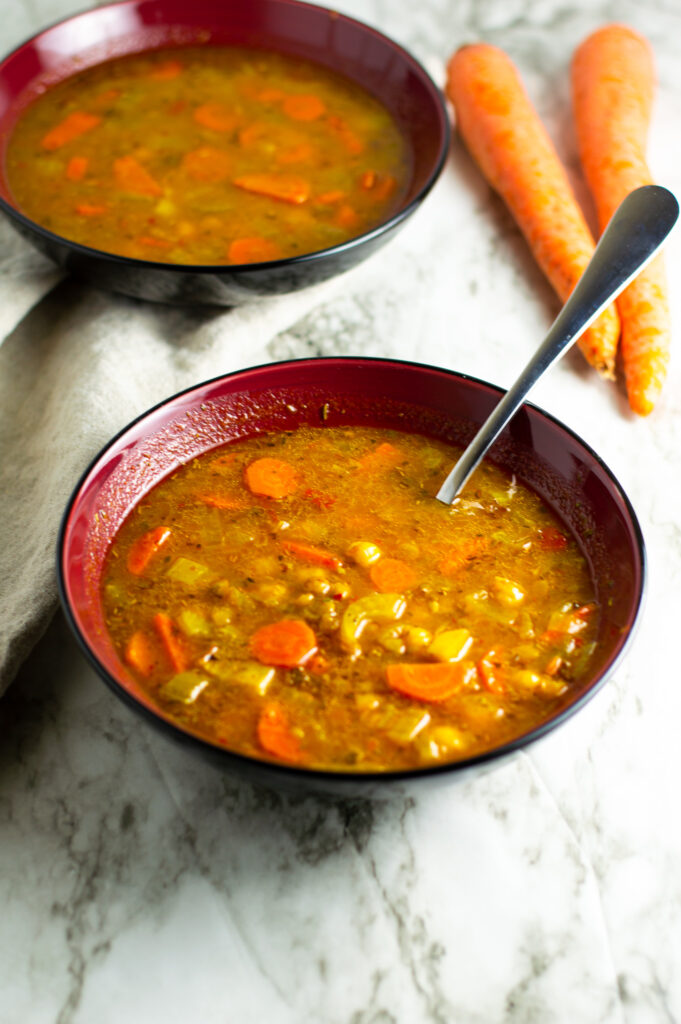 Chickpea and Lentil Soup