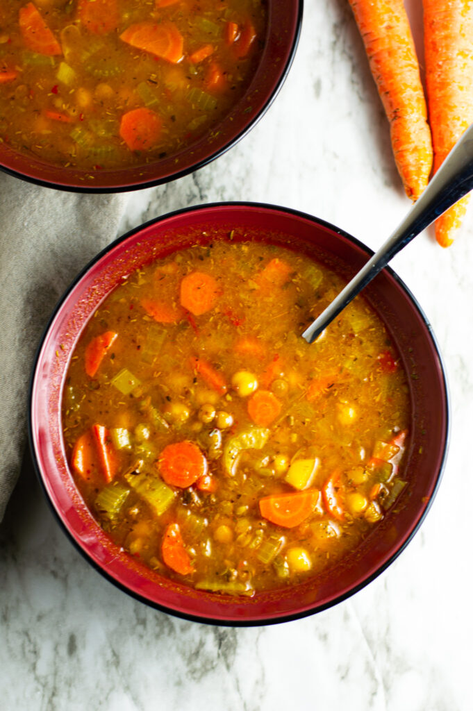 Chickpea and Lentil Soup