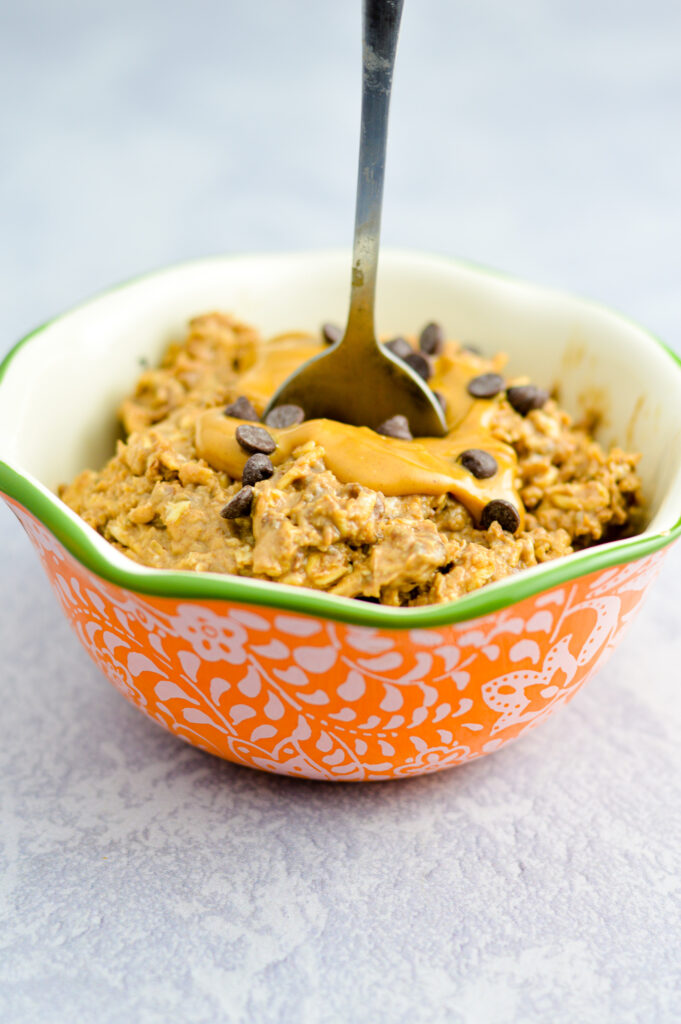 Chocolate Peanut Butter Overnight Oats