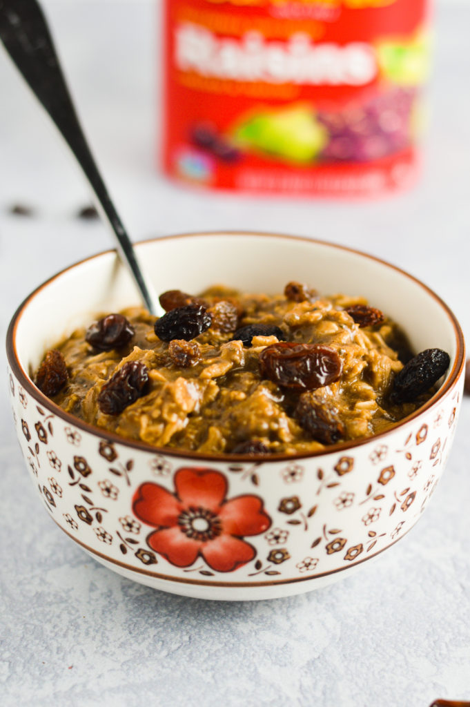 Coffee Cinnamon Raisin Oatmeal