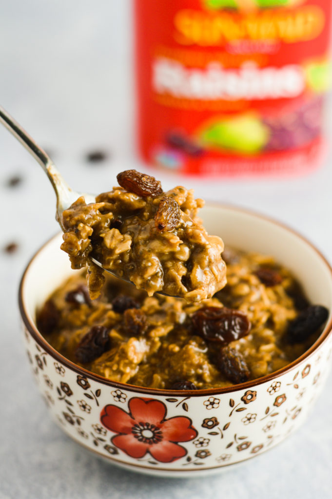 Coffee Cinnamon Raisin Oatmeal