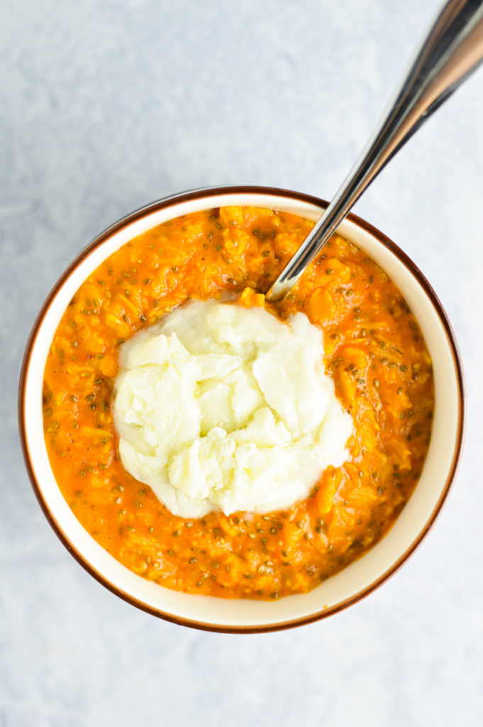 Easy Carrot Cake Oatmeal