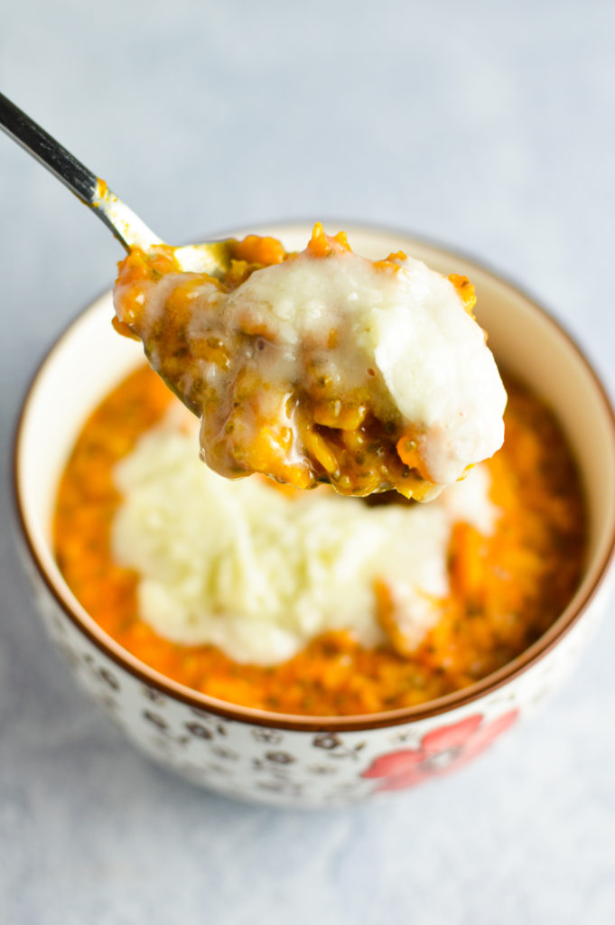 Easy Carrot Cake Oatmeal