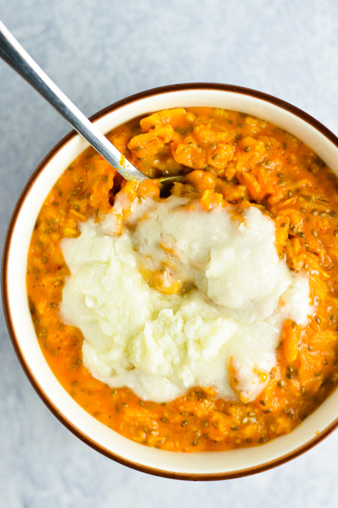 Easy Carrot Cake Oatmeal