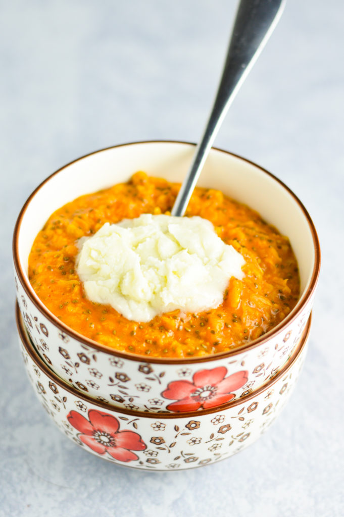 Easy Carrot Cake Oatmeal