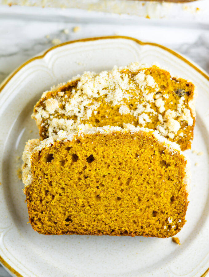 Pumpkin Streusel Loaf