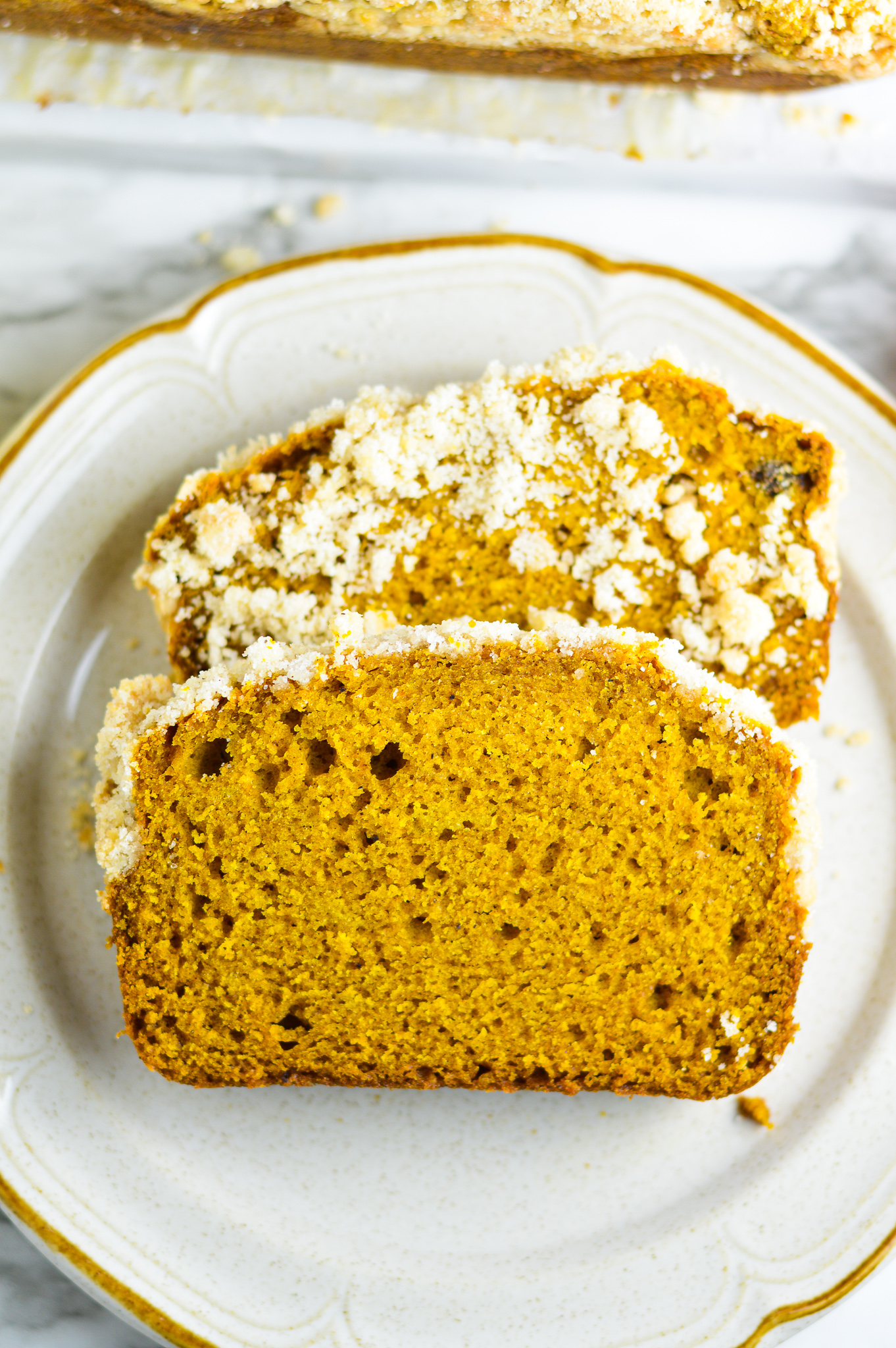 Pumpkin Streusel Loaf