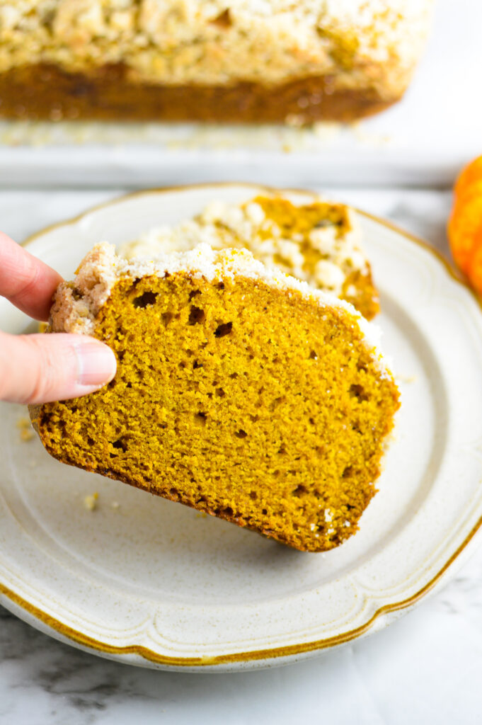 Pumpkin Streusel Loaf