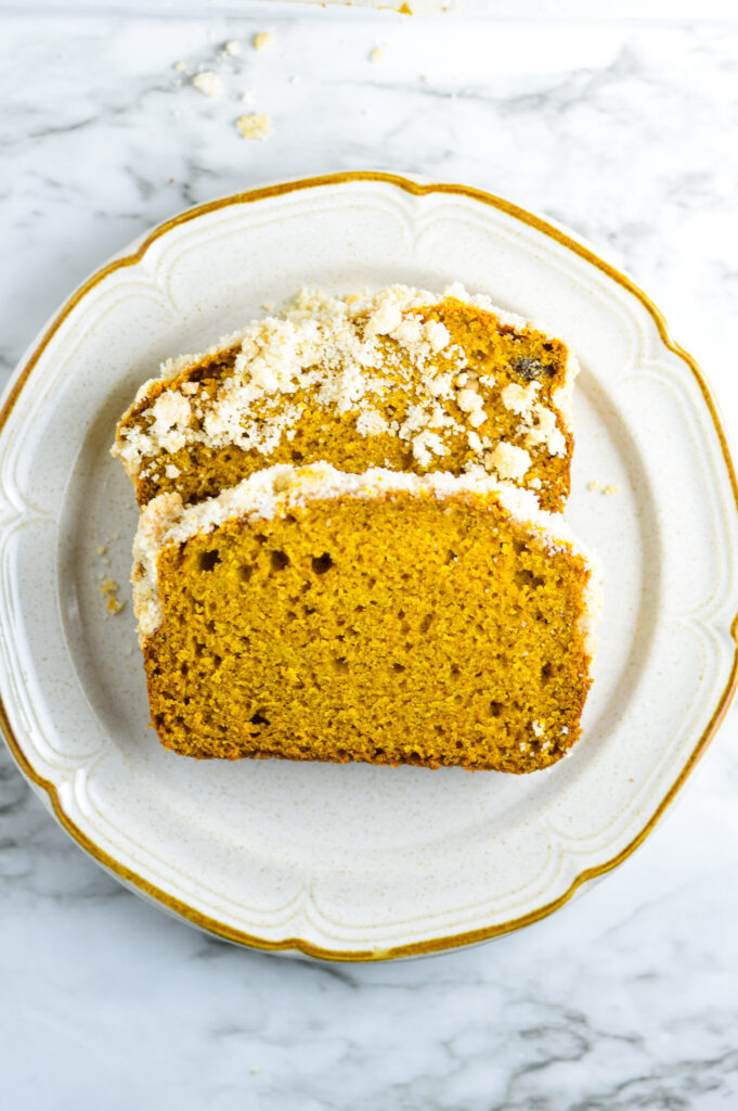 Pumpkin Streusel Loaf