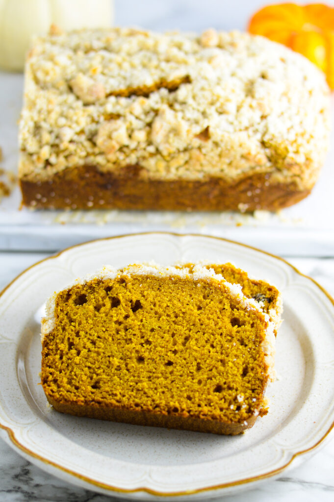 Pumpkin Streusel Loaf