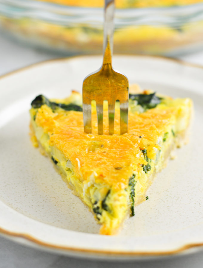 Spinach Egg Pie