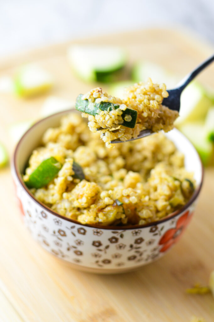 Summer Squash and Lemon Quinoa